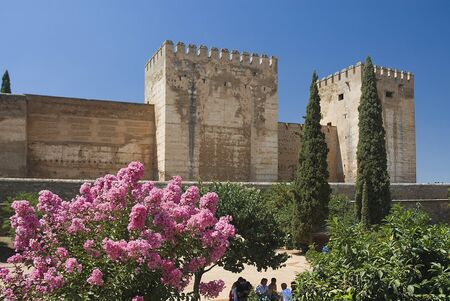 Granada,Spain,the Alhambraのeditorial素材