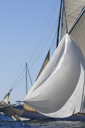 Imperia,Liguria,Italy 8-12 September 2010 16 Race Vele Epoca di Imperia Trofeo Panerai;old yachts in raceのeditorial素材