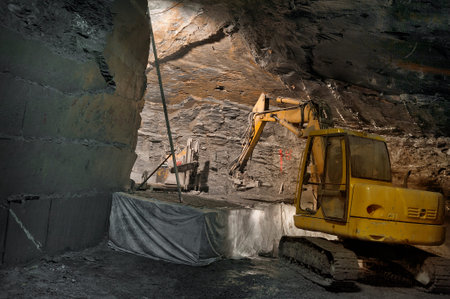 a mine of slate near Genoa, Fontanabuona Valley, tipical ligurian stone
