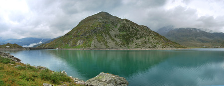 montespluga lakeの写真素材
