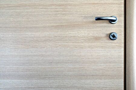 detail of a door with handle lockの写真素材