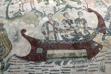 mosaic piazza armerinaのeditorial素材