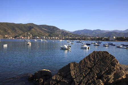 Sestri Levante (GE), Italy - June 01, 2017: Sestri Levante harbour, Genova, Liguria, Italyのeditorial素材