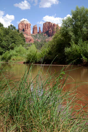 Sedona, Arizona / USA - August 01, 2015: Oak Creek Canyon area near Sedona, Sedona, Arizona, USAのeditorial素材