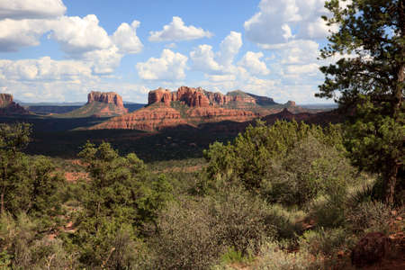 Sedona, Arizona / USA - August 01, 2015: Arizona landscape near Sedona, Sedona, Arizona, USAのeditorial素材