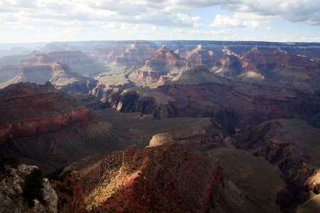 Arizona / USA - August 01, 2015: South Rim Grand Canyon landscape, Arizona, USAのeditorial素材