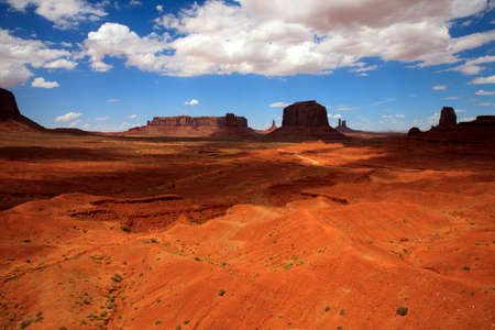 Utah/Arizona / USA - August 05, 2015: The Monument Valley Navajo Tribal Reservation landscape, Utah/Arizona, USAのeditorial素材