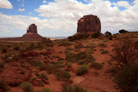 Utah/Arizona / USA - August 05, 2015: The Monument Valley Navajo Tribal Reservation landscape, Utah/Arizona, USAのeditorial素材