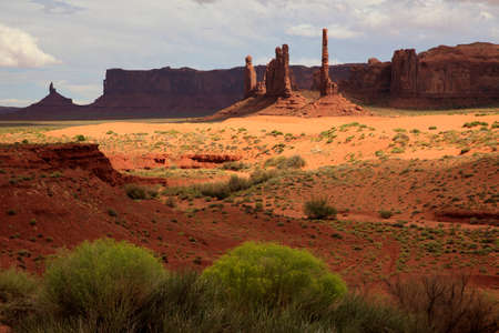 Utah/Arizona / USA - August 10, 2015: The Monument Valley Navajo Tribal Reservation landscape, Utah/Arizona, USAのeditorial素材