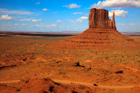 Utah/Arizona / USA - August 10, 2015: The Monument Valley Navajo Tribal Reservation landscape, Utah/Arizona, USAのeditorial素材
