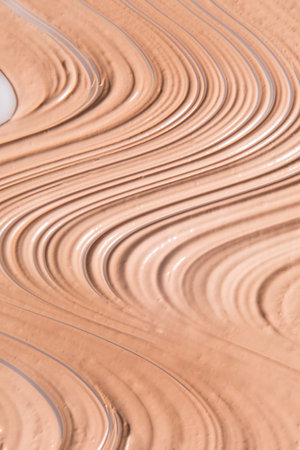 Cosmetic Liquid Foundation on white