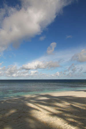 Clouds above shadesの写真素材