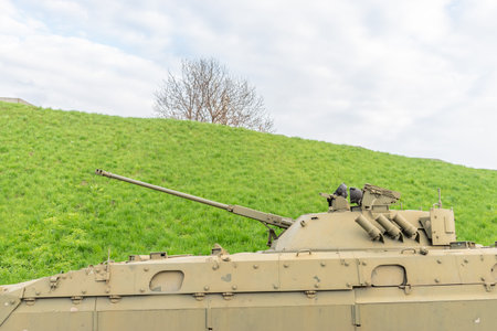 Army Tank in National Museum of Ukrainian History in the Second World War.