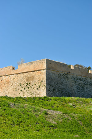 View of the fortress in Rethymnon. Crete. Greece.