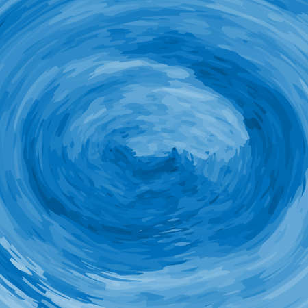 watercolor abstract background texture. blue watercolour hand paint with a brush.  ink stains elements for design. vector illustration.のイラスト素材