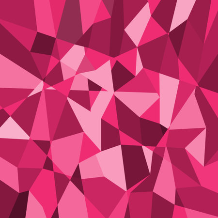 abstract pink Polygon Background. geometric shape low poly style gradient. Mosaic. Design Templates...
