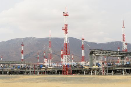 Bulk-oil platformの写真素材