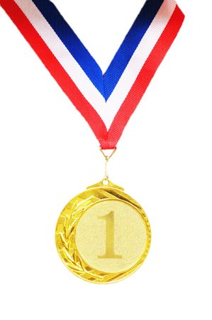 Gold medalの写真素材
