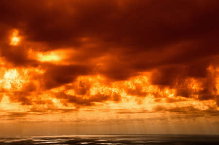 The Japanese sea on a declineの写真素材