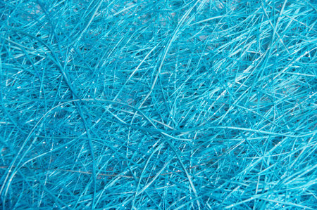 Texture blue from the long fibres