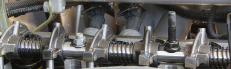 Car engine part ,camshaft engine oil lubrication