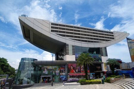 peak Victoria Hong Kong, review area sky terrace 4.08.2018のeditorial素材