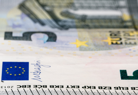 5 Euros Billの写真素材