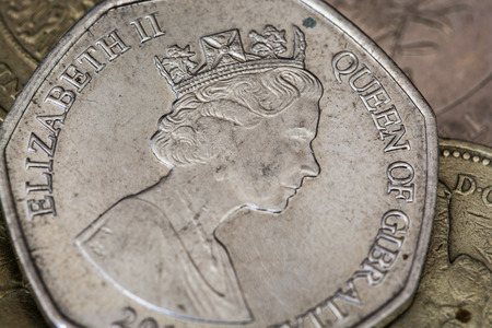 50 pen coinの写真素材