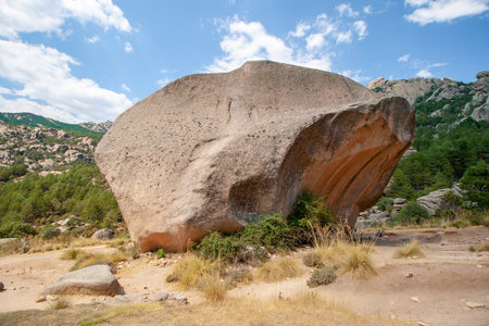 El Colmo, huge granite mass (18 meters high and 500 tons). Most famous and largest single rock in La...