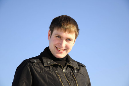 Portrait of a smiling young man