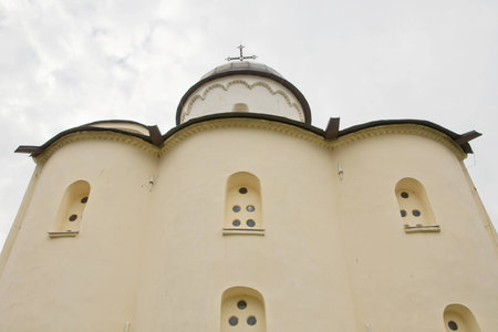 Church of St  George  Fortress Old Ladoga, Russia