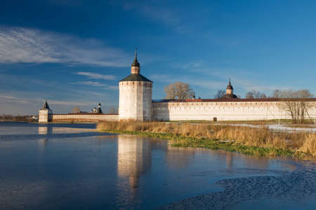 An architectural monument of the Russian North  The Kirillo-Belozersky monasteryの写真素材