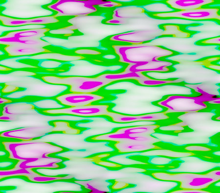abstract seamless background with colored spots and lines of green and yellow, pink and white.