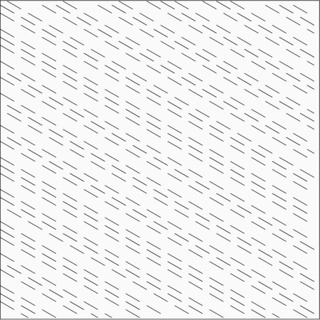 Abstract white background with black small line segments rows of bands placed around the drawingのイラスト素材