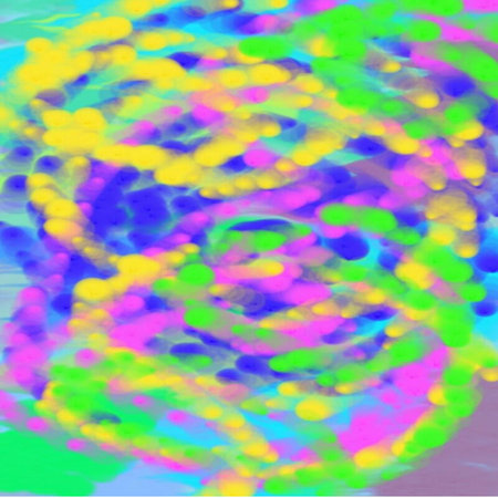 Abstract yellow and pink and blue and green background stains of paint yellow and pink.