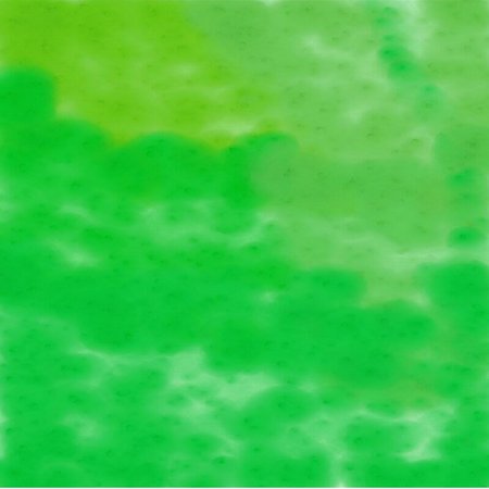 Abstract background of spots of yellow and green spreading paint light and dark throughout the drawingのイラスト素材