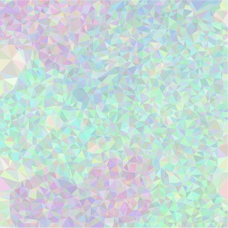 Abstract background of small triangles polygon blue and yellow and green and pinkのイラスト素材