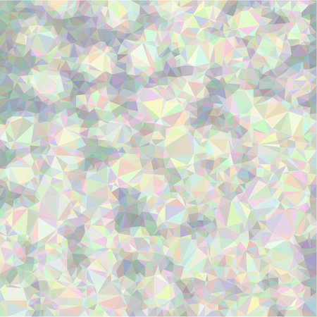 Abstract background of small triangles polygon blue and yellow and green and pinkのイラスト素材