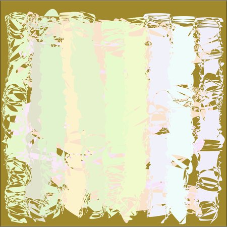Abstract writing texture in green and blue and yellow and pink and brown tone, design for greeting cards and banners and postersのイラスト素材
