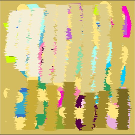 Abstract texture bright yellow and blue and green and pink in light and dark tone, design for greeting cards and banners and postersのイラスト素材