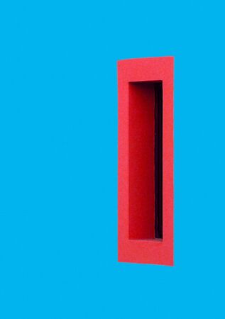 Wall Blueの写真素材