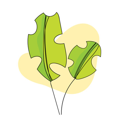 leafs plant ecology icon vector illustration design graphic flat style vector illustrationのイラスト素材