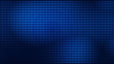 Dot blue pattern screen led light gradient texture background. Abstract  technology big data digital background. 3d rendering.の写真素材
