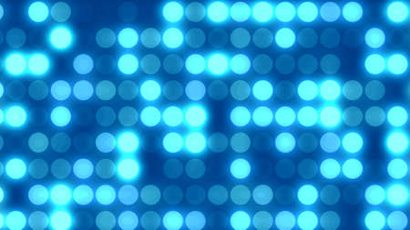Dot  white blue pattern screen led light gradient texture background. Abstract  technology big data digital background. 3d rendering.の写真素材