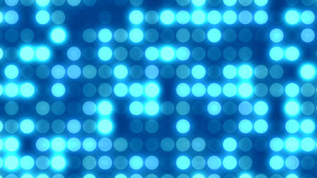 Dot  white blue pattern screen led light gradient texture background. Abstract  technology big data digital background. 3d rendering.の写真素材