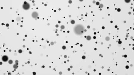 Dot white black pattern gradient texture background. Abstract  technology big data digital concept. 3d rendering.の写真素材