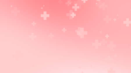 Medical health red cross pattern background. Abstract healthcare for World Blood Donor Day.の写真素材