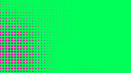 Dots halftone green pink color pattern gradient texture with technology digital background. Pop art comics with nature graphic design.の写真素材