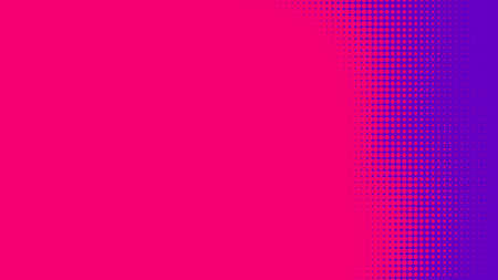 Dots halftone purple pink color pattern gradient texture with technology digital background. Pop art comics with nature graphic design.の写真素材