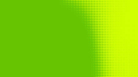 Dots halftone green color pattern gradient texture with technology digital background. Dots pop art comics with nature graphic design.の写真素材